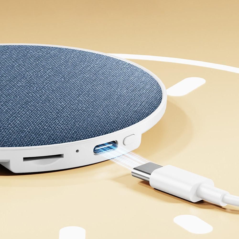 Portable Under-Pillow Sleep Speaker Bone Conduction Wireless Bluetooth Speaker V1263-JX-7012