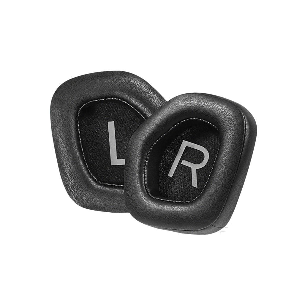 1 Pair Replacement Ear Pads Compatible with Alienware AW988 Headset Protein Leather Cushion Covers V1263-JX-7013