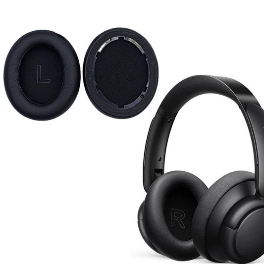 Replacement Ear Pads for Anker Soundcore Life Q30 Q35 Headphone Ear Cushions Earbuds Cover Black V1263-JX-7014-1