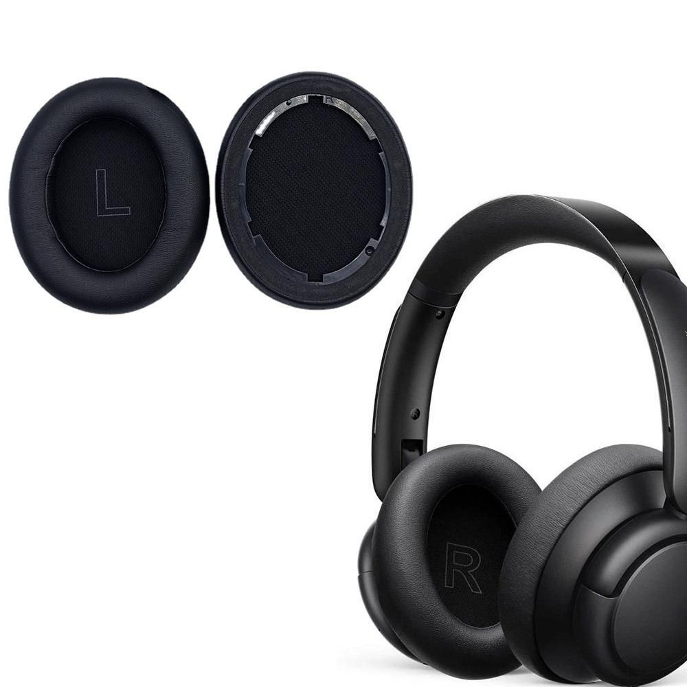 Replacement Ear Pads for Anker Soundcore Life Q30 Q35 Headphone Ear Cushions Earbuds Cover Navy V1263-JX-7014-3