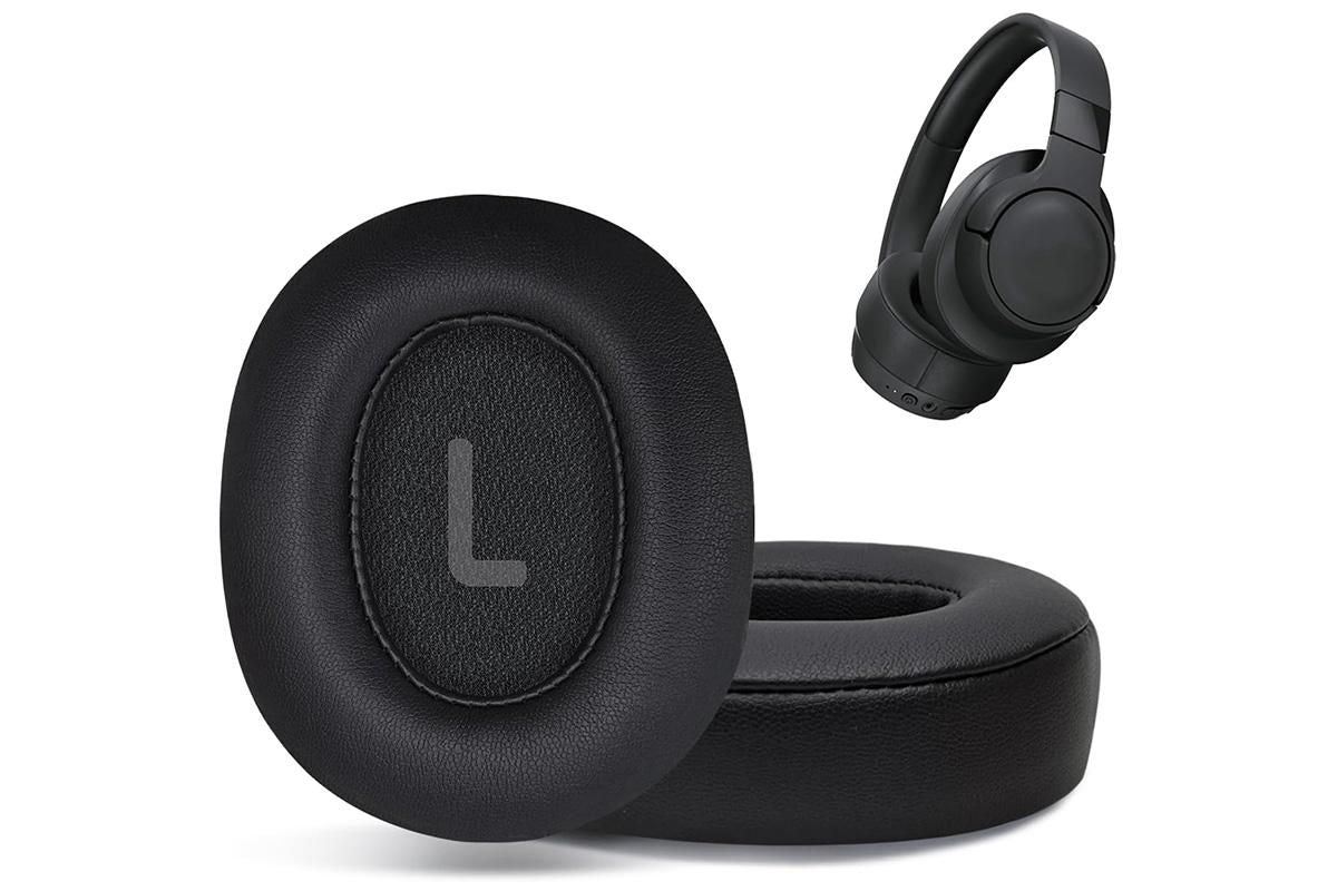 Replacement Ear Pads for Anker Soundcore Life Q30 Q35 Headphone Ear Cushions Earbuds Cover Navy V1263-JX-7014-3
