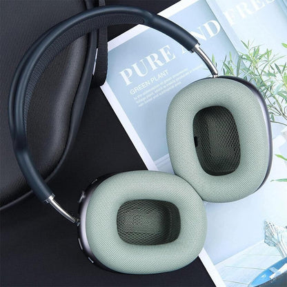 Pair of Replacement Ear Pads for AirPods Max Headphone Ear Cushions Green V1263-JX-7016-4