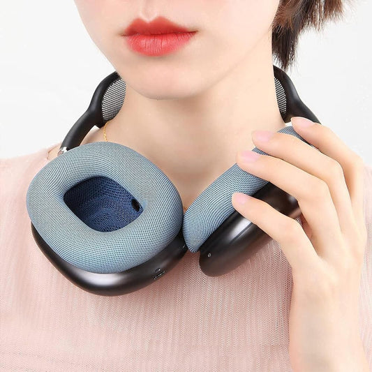 Pair of Replacement Ear Pads for AirPods Max Headphone Ear Cushions Light Blue V1263-JX-7016-5