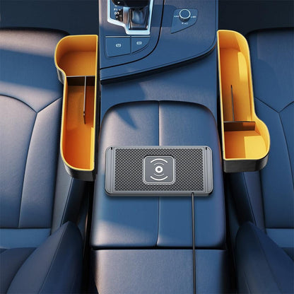 Universal Car Wireless Fast Charger Mat Non-Slip Charging Pad for Devices with Wireless Charging Function USB V1263-JX-7017-1