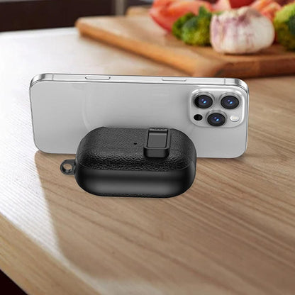 Protective Case Compatible With AirPods Pro 3 Shockproof Cover with Keychain Hook Black V1263-JX-7018-2