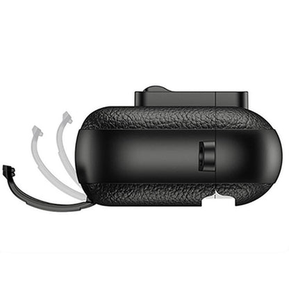 Protective Case Compatible With AirPods Pro 3 Shockproof Cover with Keychain Hook Black V1263-JX-7018-2