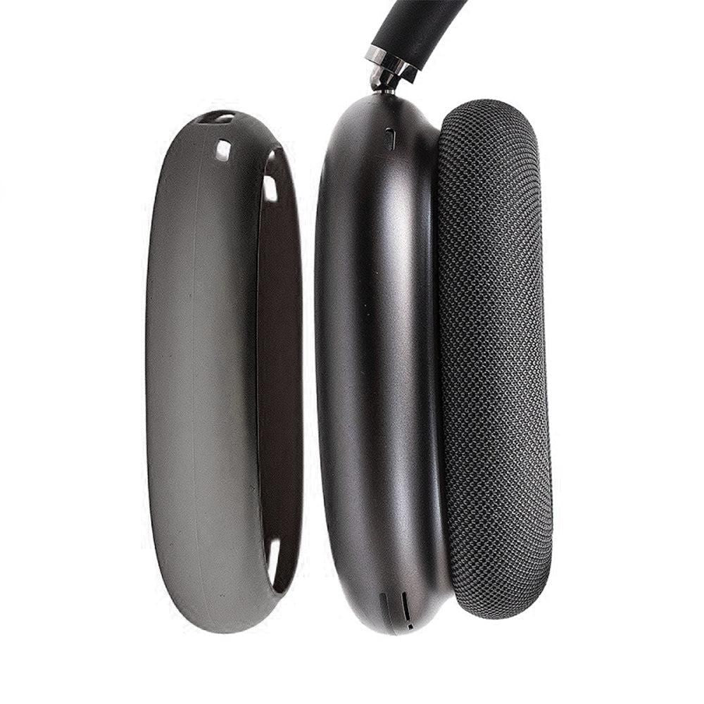For Apple AirPods Max Headphone Case Silicone Full Cover Protector Black V1263-JX-7020-1