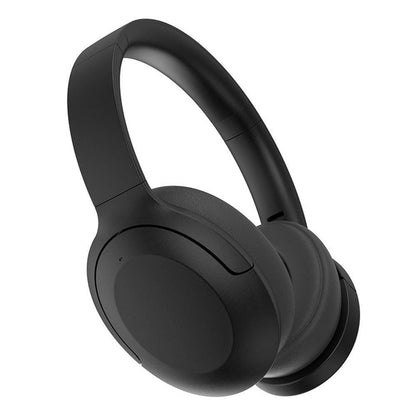 Active Noise Canceling Bluetooth Headphones Over-Ear Wireless Headset Black V1263-JX-7022-1