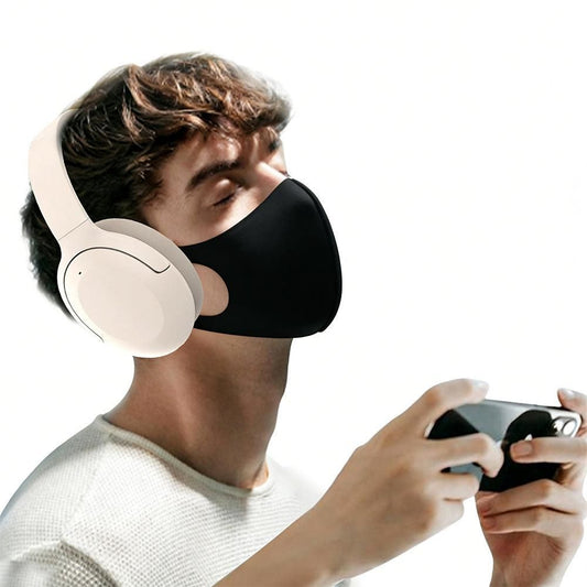 Active Noise Canceling Bluetooth Headphones Over-Ear Wireless Headset Khaki V1263-JX-7022-2
