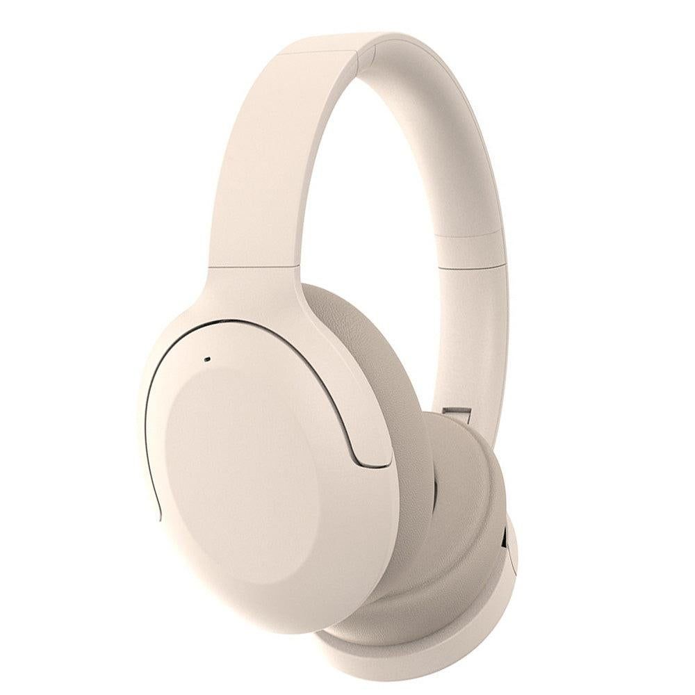 Active Noise Canceling Bluetooth Headphones Over-Ear Wireless Headset Khaki V1263-JX-7022-2