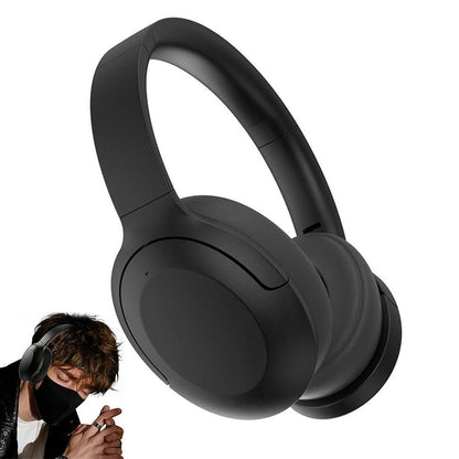 Active Noise Canceling Bluetooth Headphones Over-Ear Wireless Headset Khaki V1263-JX-7022-2