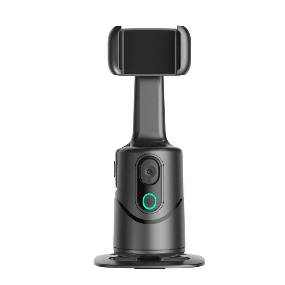 AI Smart Tracking Phone Gimbal 360-Degree Rotating Gesture Control Bluetooth Remote Face and Body Tracking V1263-JX-7023