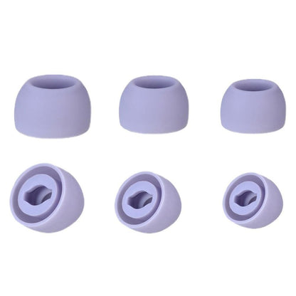 3 Pairs of Replacement Ear Caps for Samsung Galaxy Buds Pro Silicone Ear Tips Purple V1263-JX-7026
