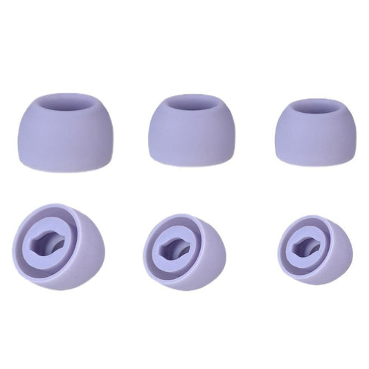 3 Pairs of Replacement Ear Caps for Samsung Galaxy Buds Pro Silicone Ear Tips Purple V1263-JX-7026