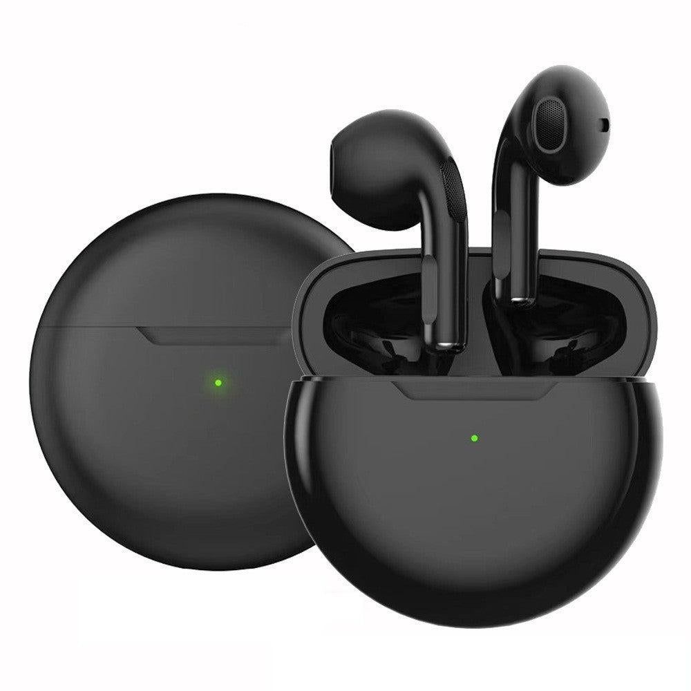 Smartphone Compatible Wireless Earbuds with Charging Case White V1263-JX-7030
