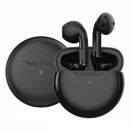 Smartphone Compatible Wireless Earbuds with Charging Case White V1263-JX-7030