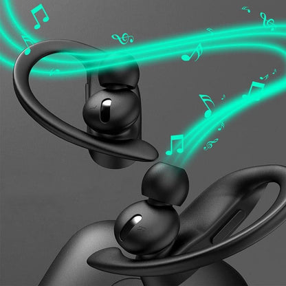 16Pcs Silicone Earbud Tips Compatible with Beats Powerbeats Pro Beats Flex and Beats X Black V1263-JX-7036