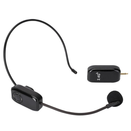 6.5mm Jack Wireless Microphone 2 In 1 Voice Amplifier Speaker Headset V1263-JX-7037