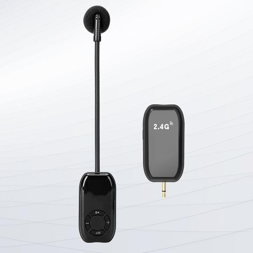 6.5mm Jack Wireless Microphone 2 In 1 Voice Amplifier Speaker Headset V1263-JX-7037