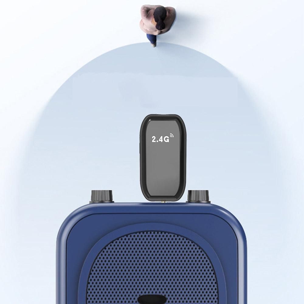6.5mm Jack Wireless Microphone 2 In 1 Voice Amplifier Speaker Headset V1263-JX-7037