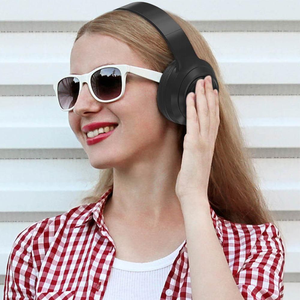 Bluetooth Wireless Headphones TWS Earphones Black V1263-JX-7039-1