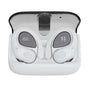 Wireless Bluetooth 5.4 Over-Ear Earbuds IPX5 Waterproof for Sports White V1263-JX-7040