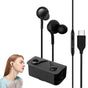 In-Ear Wired Earbuds with Mic Compatible with Samsung Phones V1263-JX-7043
