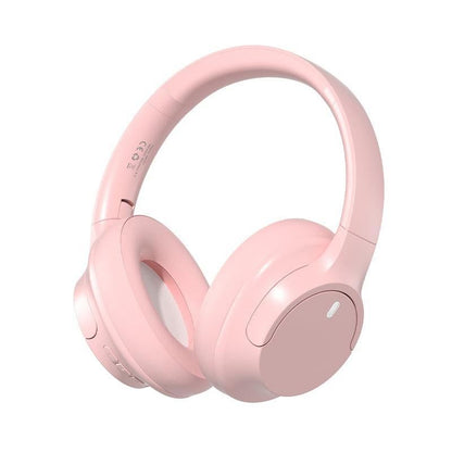 Over Ear Bluetooth Headphone Wireless Foldable Headset Pink V1263-JX-7046-1