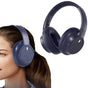 Over Ear Bluetooth Headphone Wireless Foldable Headset Blue V1263-JX-7046-3