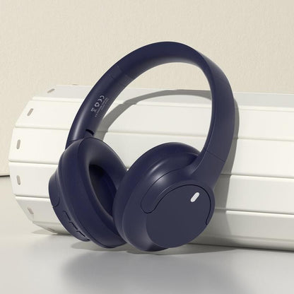 Over Ear Bluetooth Headphone Wireless Foldable Headset Blue V1263-JX-7046-3