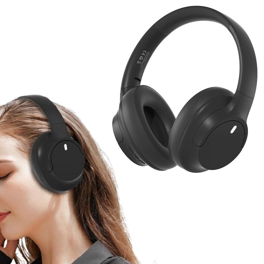 Over Ear Bluetooth Headphone Wireless Foldable Headset Blue V1263-JX-7046-3