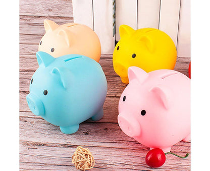Christmas Cartoon Pig Shaped Money Saving Box Bank Coins Storage Case Home Decor-Yellow L V1263-JX-705