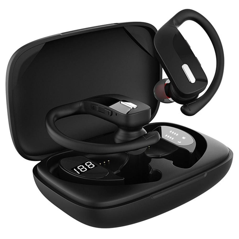 Wireless Bluetooth Earphones Headphones Sport Gym Earbuds V1263-JX-7051