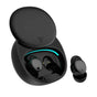 In Ear Sleep Headphones with Digital Power Display Invisible Noise Blocking Earphone for Side Sleepers Black V1263-JX-7057
