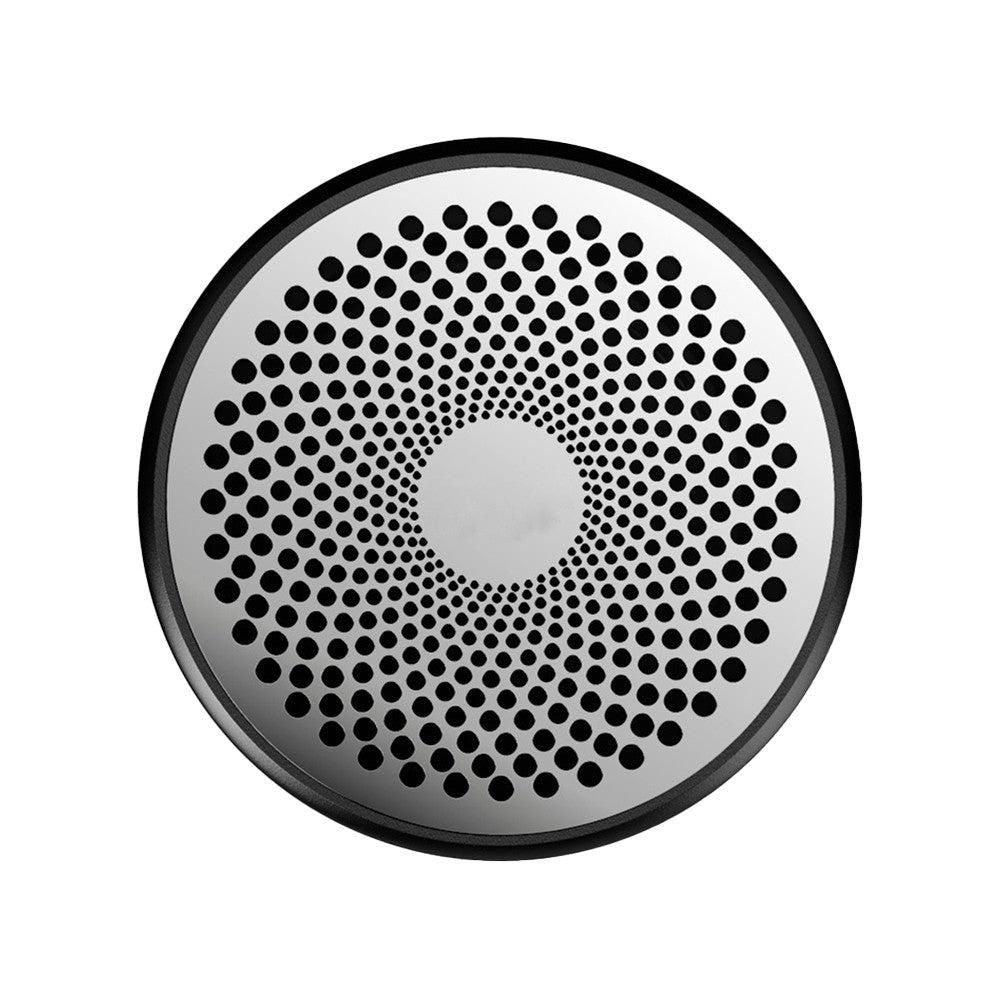 Portable Wireless Mini Bluetooth Speaker Mic Bathroom Shower Speaker Black V1263-JX-7059-2