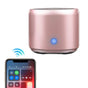 Portable Wireless Mini Bluetooth Speaker Mic Bathroom Shower Speaker Pink V1263-JX-7059-3