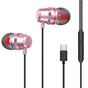 USB-C Over-Ear Hook Headphones for iPhone 16/15 Pro Max & Galaxy S25 Rose Gold V1263-JX-7060