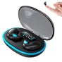Wireless Bluetooth Sleep Earbuds Invisible Earplugs with Charging Case Black V1263-JX-7061