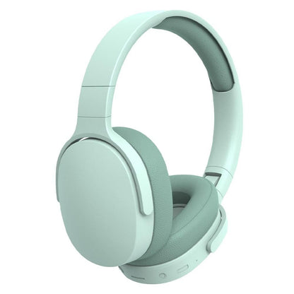Foldable Wireless Bluetooth Stereo Over Ear Headphone Blue V1263-JX-7064-2