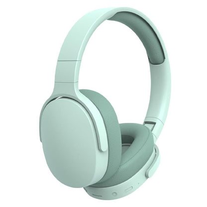 Foldable Wireless Bluetooth Stereo Over Ear Headphone Blue V1263-JX-7064-2