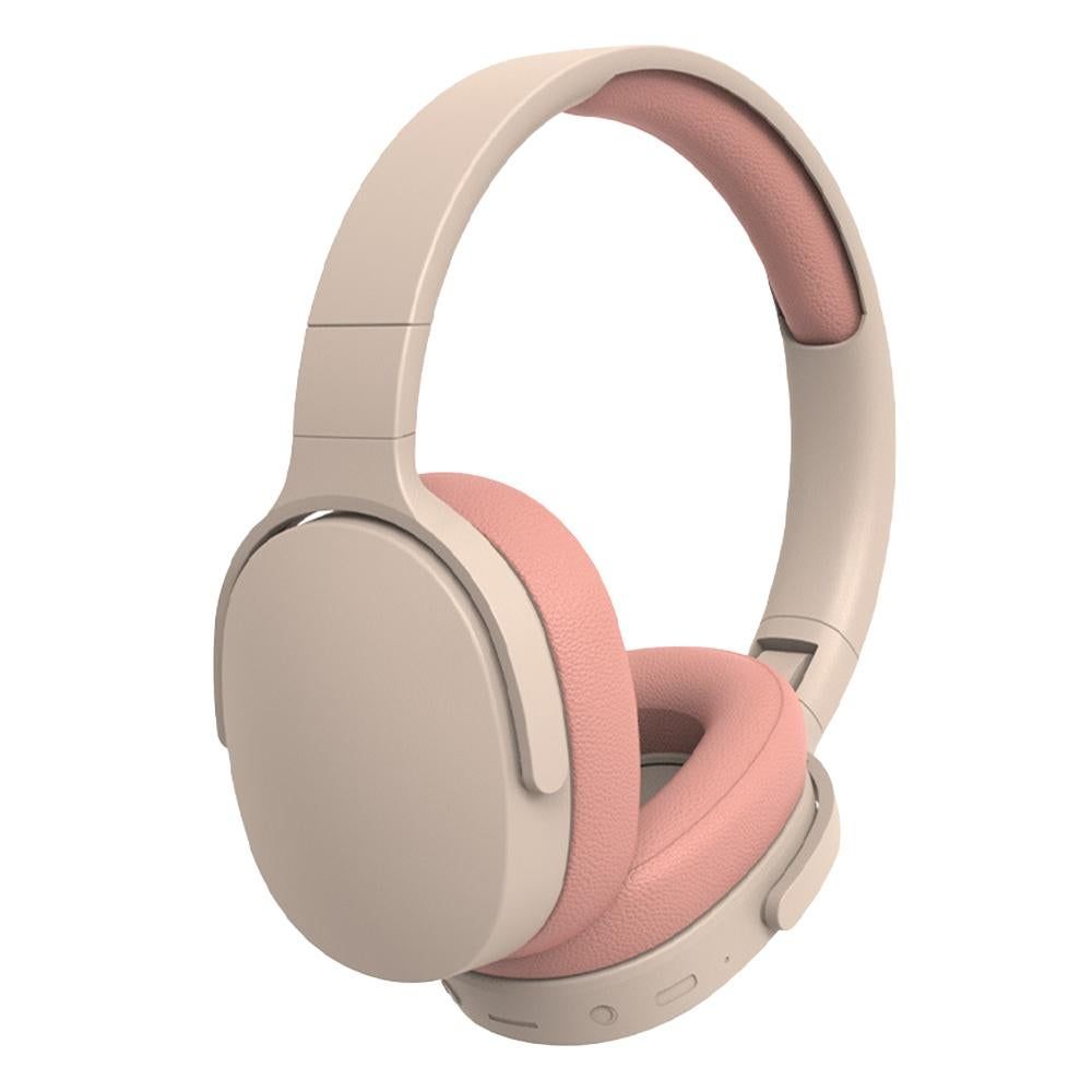 Foldable Wireless Bluetooth Stereo Over Ear Headphone Blue V1263-JX-7064-2