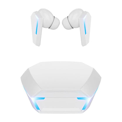 Wireless Bluetooth Gaming Earphones In-Ear Headsets with Breathing Light Black V1263-JX-7067