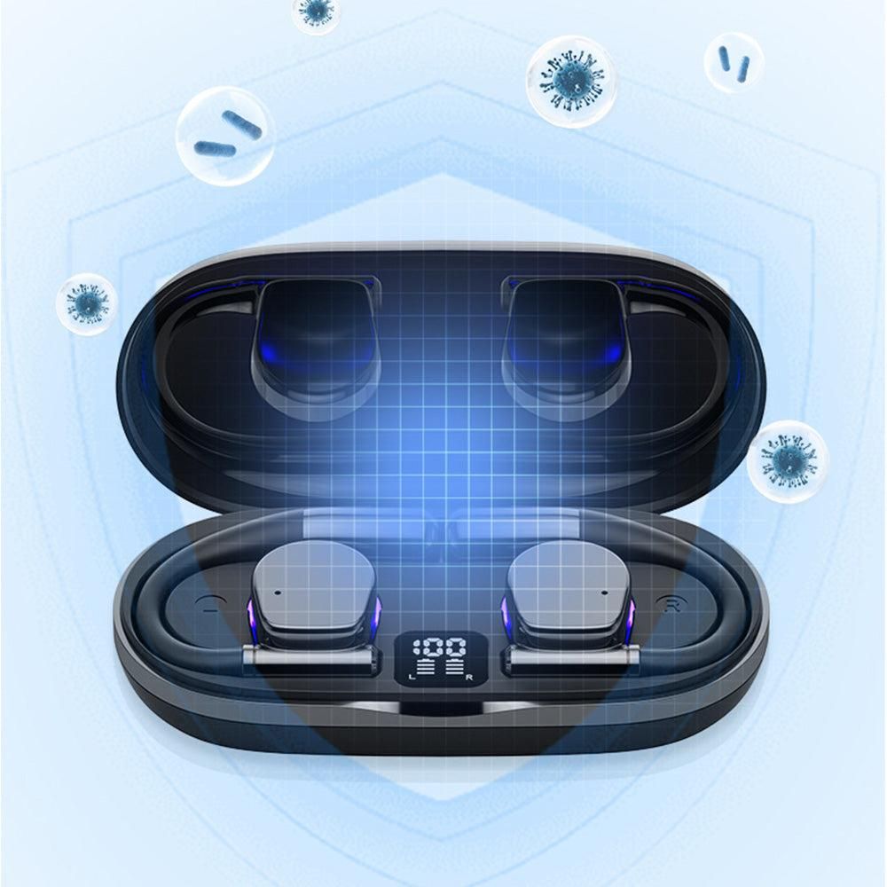 AI Translation Earbuds - Real-Time 140 Languages Open-Ear Design V1263-JX-7072