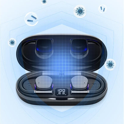 AI Translation Earbuds - Real-Time 140 Languages Open-Ear Design V1263-JX-7072