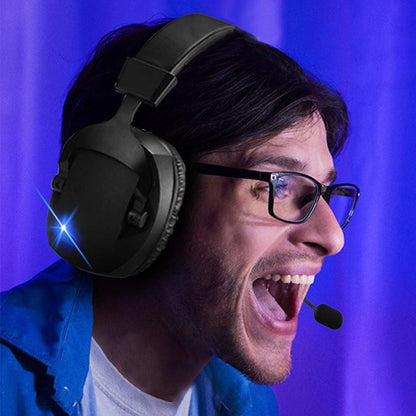 3-in-1 Wireless Gaming Headset 2.4G Bluetooth Computer Headphone with Mic for PS5 PS4 Console V1263-JX-7073
