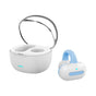 MG8 Wireless Bluetooth 5.2 Single Earphone Ear-clip Headphones TWS Sports Earbuds with Charging Case Blue V1263-JX-7075-2