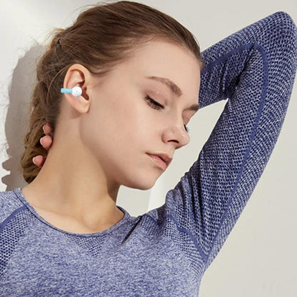 MG8 Wireless Bluetooth 5.2 Single Earphone Ear-clip Headphones TWS Sports Earbuds with Charging Case Blue V1263-JX-7075-2