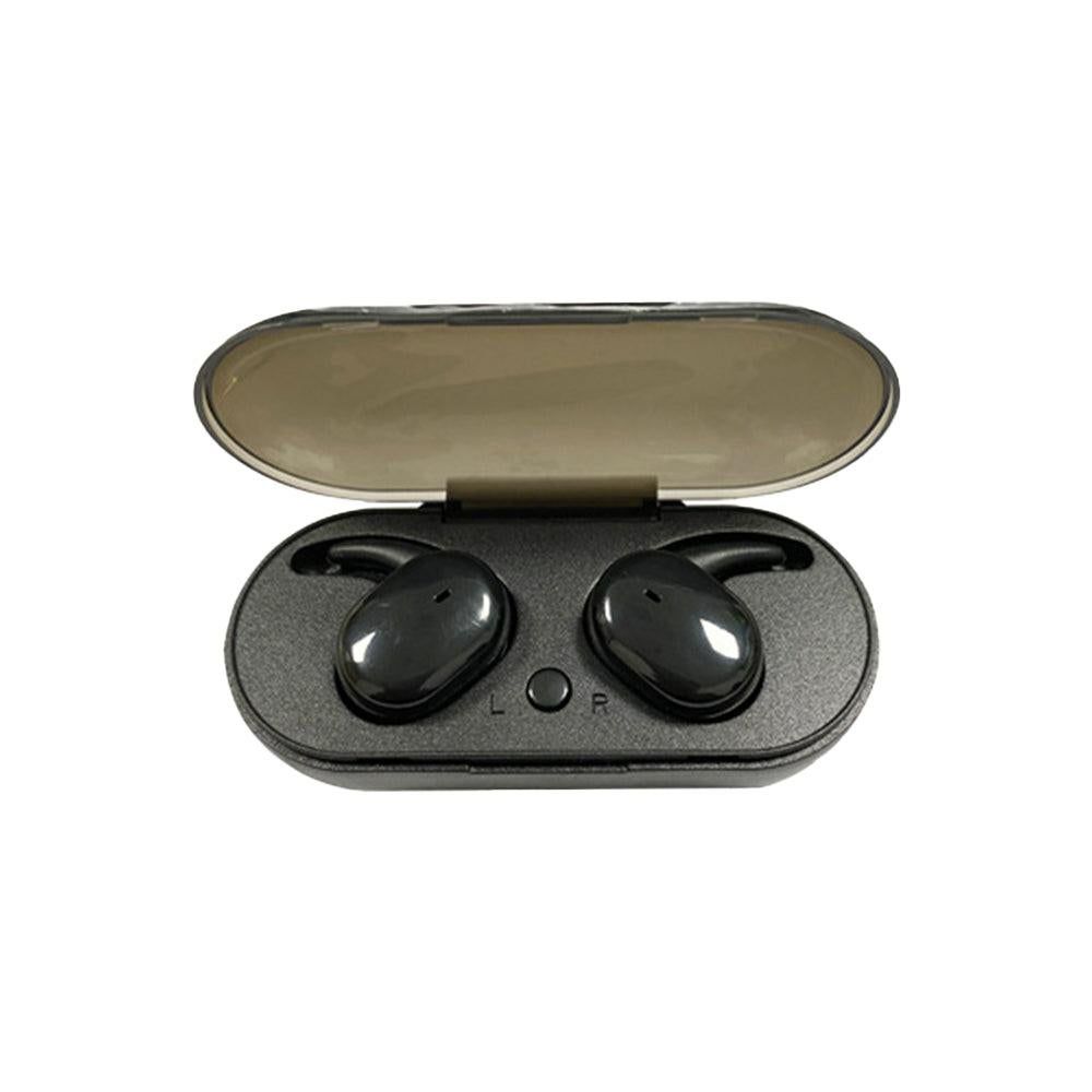 Bluetooth 5.0 Wireless Headphones TWS Earphones In Earbuds With Charging Case Black V1263-JX-7078