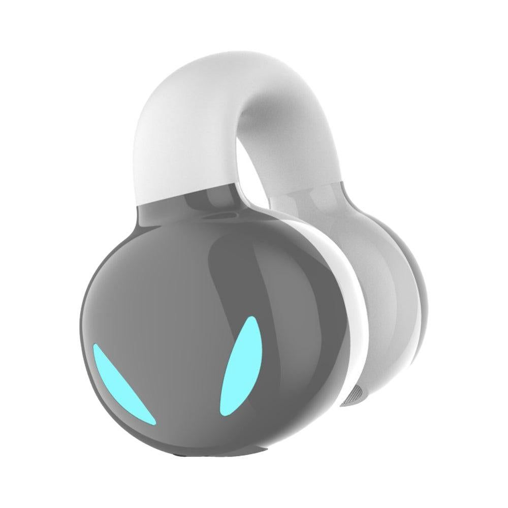 YX03 Wireless Bluetooth 5.3 Earphones Ear-clip Bone Conduction Headphones Sports Earbuds Grey V1263-JX-7089-1