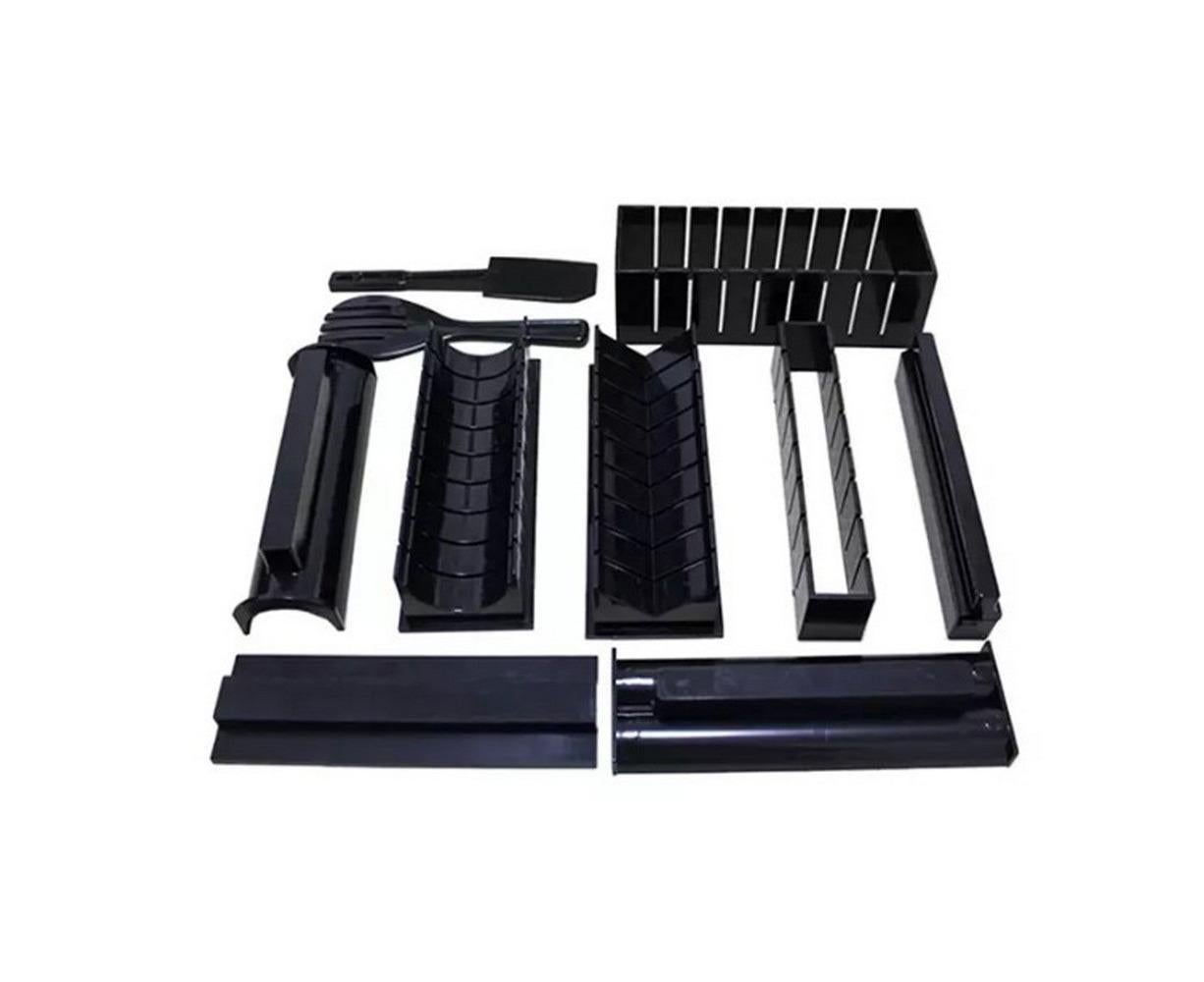 10Pcs DIY Sushi Making Kit Roll Sushi Maker Rice Roll Mold Kitchen Sushi Tools V1263-JX-709